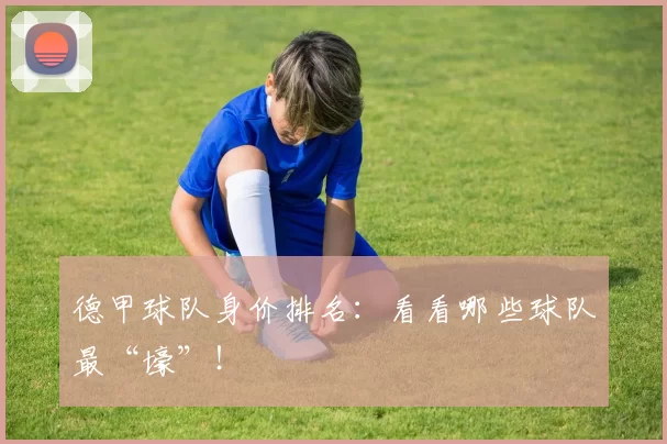 德甲球队身价排名：看看哪些球队最“壕”！